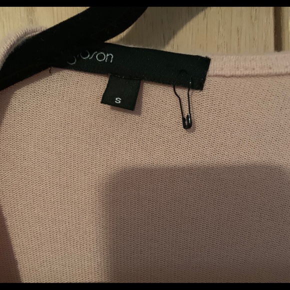 NEW GIBSON Cozy Covertible Wrap Cardigan Blush S - Picture 6 of 6